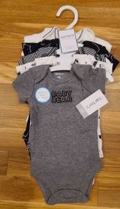 *sold*🌸Carters newborn 5 pack Baby Bear onsie's🌸